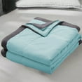 thumbnail image 1 of Tunhigl Twin 100% Cotton Summer Cooling Blanket Breathable Machine Washable Lightweight for Hot Sleepers Sensitive Skin All-Season Queen Size Bed Blanket Light Green, 1 of 7
