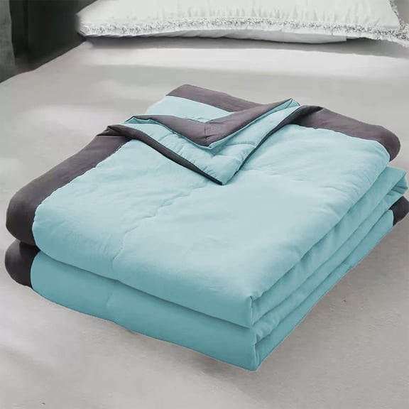 Tunhigl Twin 100% Cotton Summer Cooling Blanket Breathable Machine Washable Lightweight for Hot Sleepers Sensitive Skin All-Season Queen Size Bed Blanket Light Green