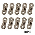 thumbnail image 1 of Tunhigl Under $10 10PCS Camping Accessories Tent Rope Fastener Guyline Tensioner Rope Adjuster, 1 of 1
