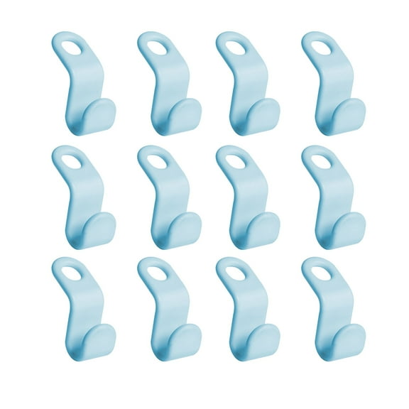 Tunhigl Under $10 Home Tools 12Pcs Hanger Connector Hook Clothes Storage Tool