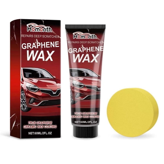 Tunhigl Under $10 Home Tools Graphene Wax Car Scratch Repair Paste Scratch Repair Wax For Car 60Ml