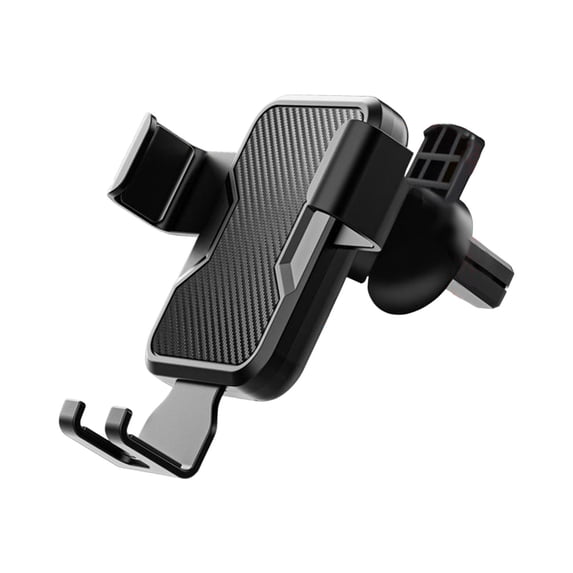Tunhigl Universal Adjustable Car Phone Holders for Multiple Vehicle Models, Stable Multi-functional Phone Holder Black