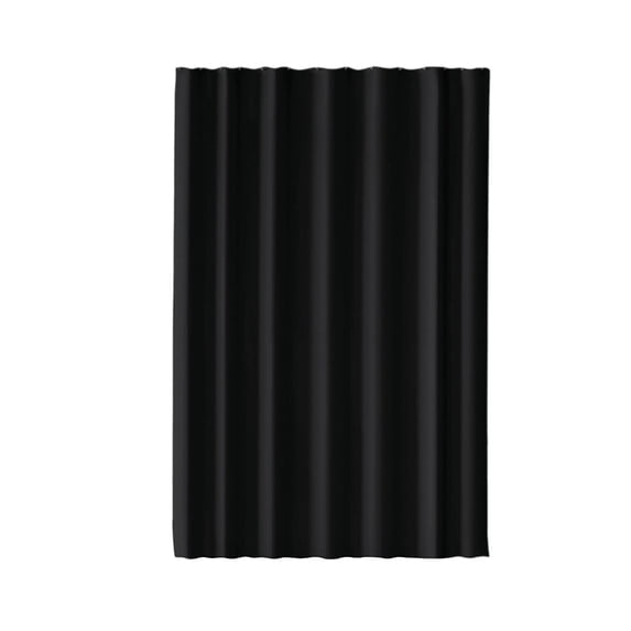 Tunhigl Waterproof Shower Curtain, Punch-Free Light-Transmitting Bathroom Partition Curtain, 70.8 x 70.8 in