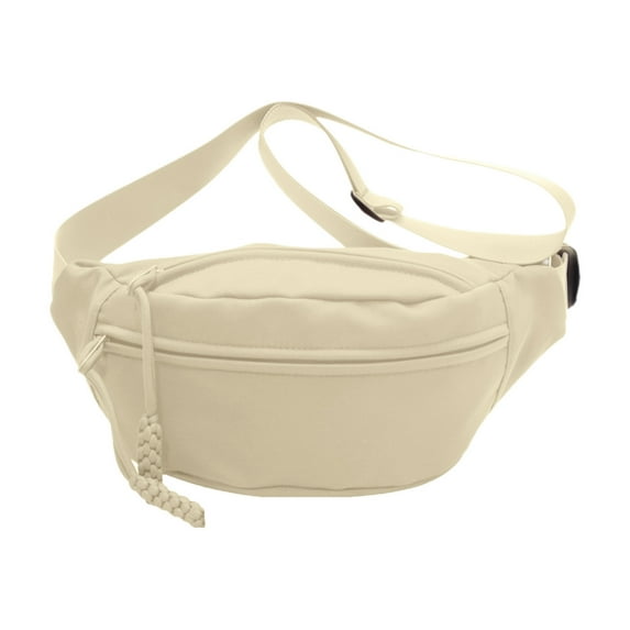 Tunhigl Waterproof Sling Bag for Women & Men - Lightweight, Anti-Theft Crossbody Shoulder Bag for Travel, Hiking & Everyday Use White