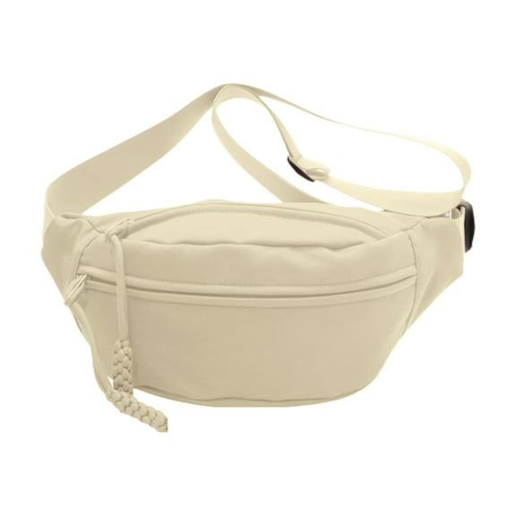 Tunhigl Waterproof Sling Bag for Women & Men - Lightweight, Anti-Theft Crossbody Shoulder Bag for Travel, Hiking & Everyday Use White