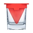 thumbnail image 1 of Tunhigl Whiskey Wedge & Glass Ice Film Set - Premium Double Old-Fashioned Whisky Glass with Custom Ice Mold for Perfectly Chilled Drinks - Ideal Gift for Whiskey Lovers Red, 1 of 6