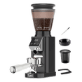 thumbnail image 1 of Tuni G1-N Conical Burr Coffee Grinder, 48 Grind Settings Anti-static Burr Mill, Precision Electronic Timer and LED Touchscreen for Espresso/Drip/Cold Brew/French Press, Stainless Steel, Black, 1 of 6