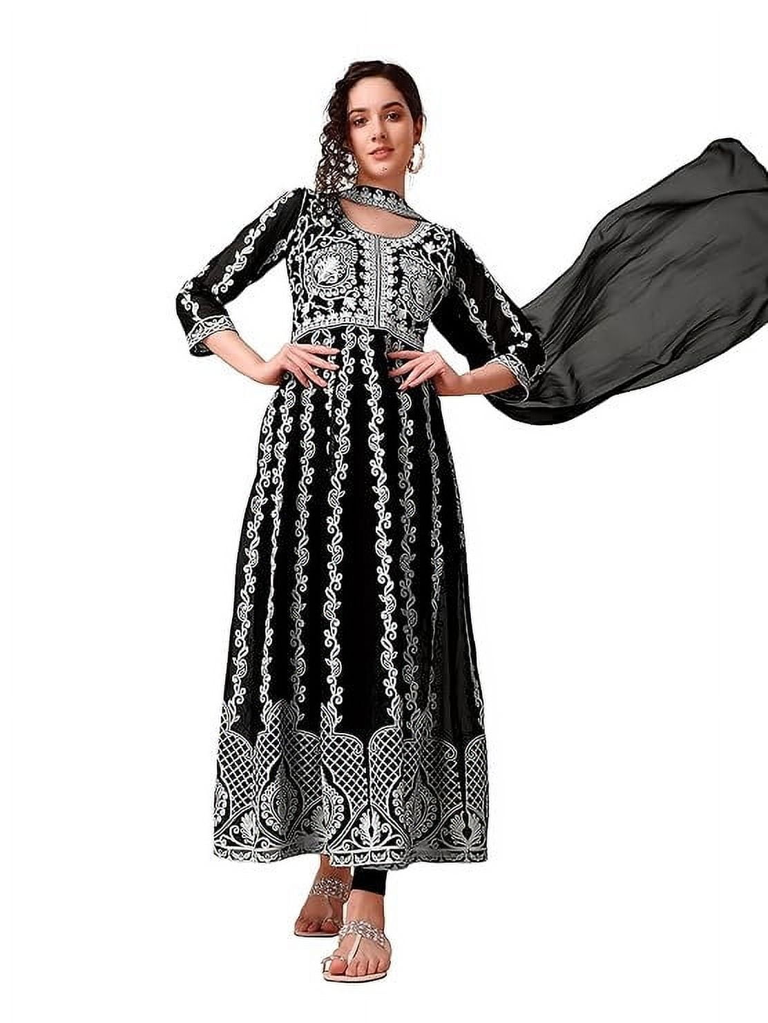 knee length dresses for ladies Teal Embroidered Maxi Dress main image 0