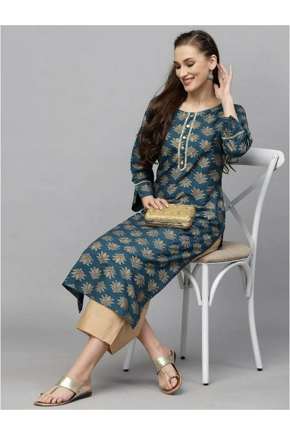 Tunic Dress | Long Tunic Dress for Leggings | Relaxed Fit | Indian Kurta for Women | Kurti Dress for Women | Indian Kurti | Cotton Kurta