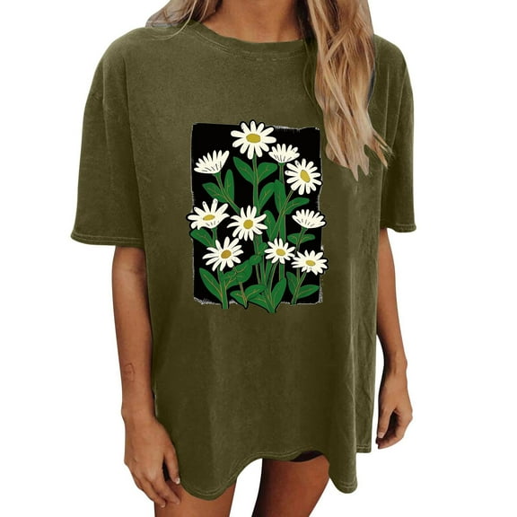 Tunic Shirts to Wear with Leggings Women Workout Tops Long Cotton Summer Tops for Women 2025 Generic Blouses for Women