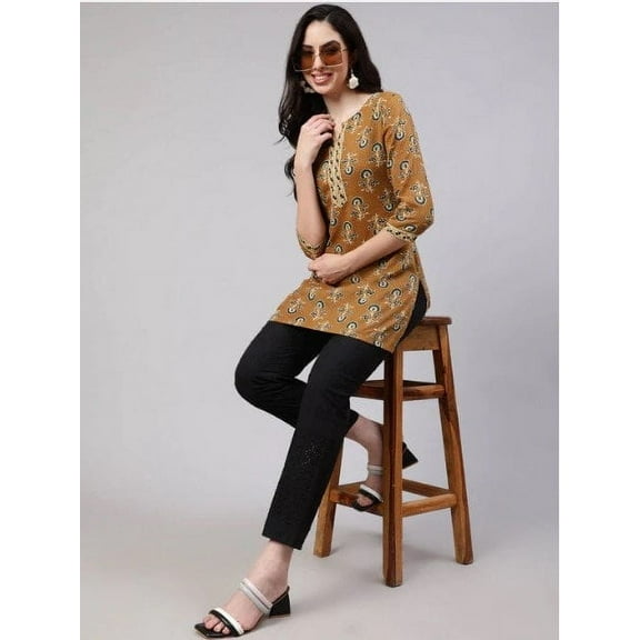 Tunic Tops | Tunics for Women | Tunic Tops for Jeans | Tunics for Leggings | Ladies Tunic Tops | Indian Kurta for Women | Short Kurti Top