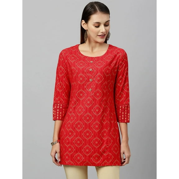 Tunic Tops | Tunics for Women | Tunic Tops for Jeans | Tunics for Leggings | Ladies Tunic Tops | Indian Kurta for Women | Short Kurti Top