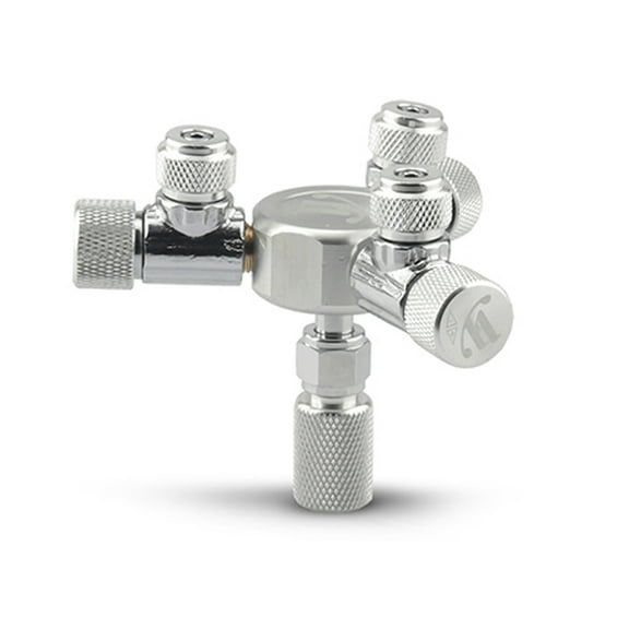 Tuning Aquarium Tank CO2 Splitter Regulator Distributor Needle Fine Adjusting Valve For CO2 Regulator