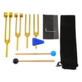 thumbnail image 1 of Tuning Fork 128Hz 256Hz 512Hz 528Hz Set for Sound Healing, Musical Instrument, Therapy, Sound Vibration Tools, 1 of 6