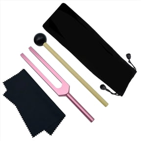 Tuning Fork, 528 Hz Tuning Forks for Healing Chakra,Sound Therapy,Keep Body,Mind and Spirit in Perfect Harmony,Pink