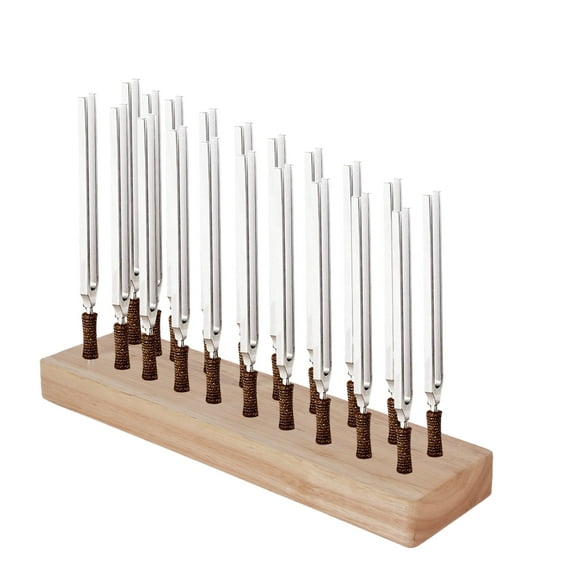 Tuning Fork Holder, Wooden Tuning Fork Holder, Tuning Fork Storage, Tuning Fork Wall Rack can Accommodate Up to 20 Tuning Fork Stands at the Same Time