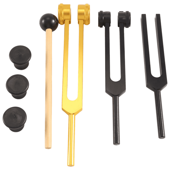 Tuning Forks for Healing Set 128/256/512Hz - Sound Healing Instruments - Tuning Fork Set - Chakra Tuning Forks