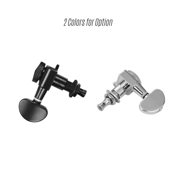 Tuning Peg,Screws And 3l3r With Screws Heads Knobs Tuners 6 Pieces Metal Heads Knobs Tuners Of 6 Alloy Metal Heads Head Knob Knob Hxber Knob Knob Tuner Siuke Knob Tuner 6 Pieces 3l 3r