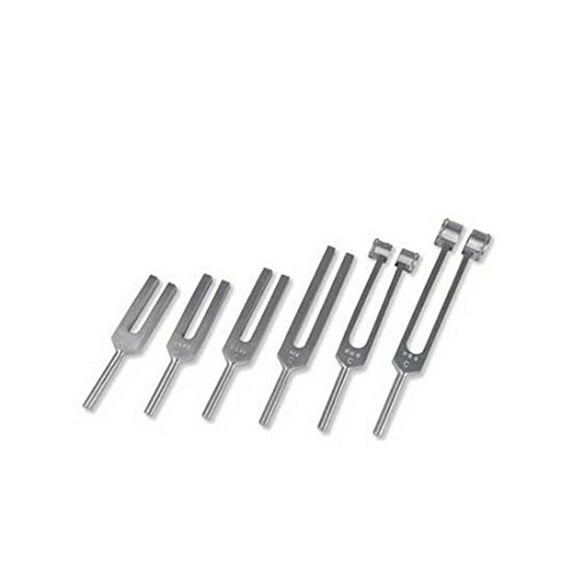 Tuning fork with weight (128 cps), 25 each