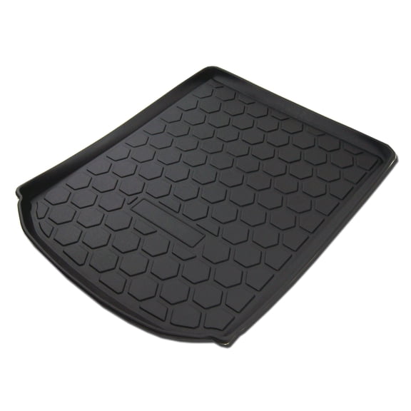 TuningPros CLTM-845 Custom Fit Black Trunk Floor Mat For 2013-2017 Cadillac ATS - 1 pcs Set Cargo Liner Cadillac ATS 13 14 15 16 17