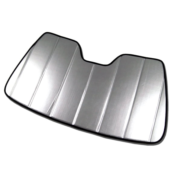 TuningPros Custom Fit Leatherette Like Windshield Sun Shade Protector, Sunshade Visor For 2009-2020 Dodge Journey