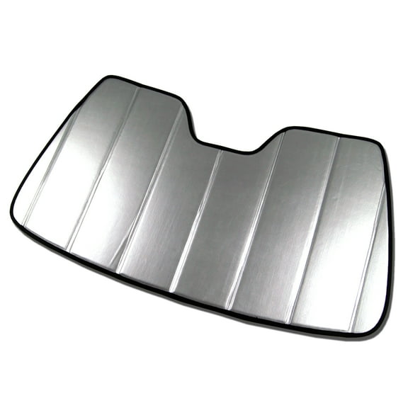 TuningPros Custom Fit Leatherette Like Windshield Sun Shade Protector, Sunshade Visor For 2013-2020 Audi A3 Hatchback