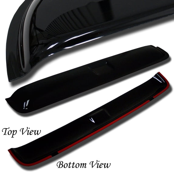 TuningPros DSVT2-189-4 980mm 38.5" Type 2 Sunroof Visor For 1999-2010 Mazda B2500 B3000 B4000 Regular Windows