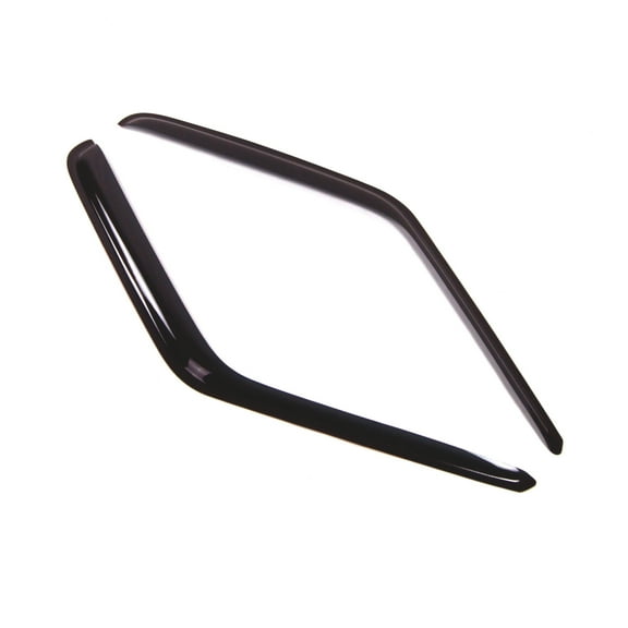 TuningPros Outside Mount Window Visor Deflector Smoke Tinted 2 Pcs Set For 1980-1996 Ford F-150