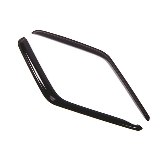 TuningPros Outside Mount Window Visor Deflector Smoke Tinted 2 Pcs Set For 1980-1996 Ford F-350