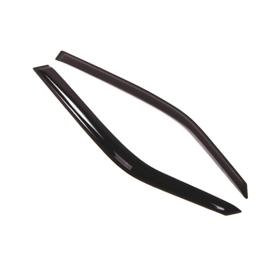 TuningPros Outside Mount Window Visor Deflector Smoke Tinted 2 Pcs Set For 1982-1989 Buick Skyhawk Coupe