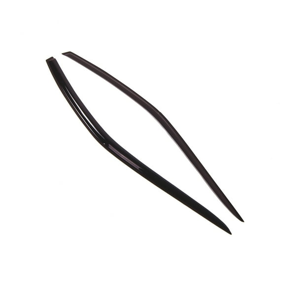 TuningPros Outside Mount Window Visor Deflector Smoke Tinted 2 Pcs Set For 1993-2002 Pontiac Firebird Coupe