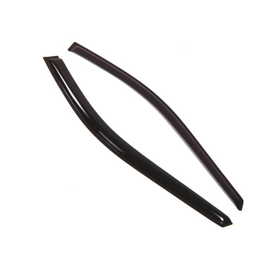 TuningPros Outside Mount Window Visor Deflector Smoke Tinted 2 Pcs Set For 1996-2007 Dodge Grand Caravan