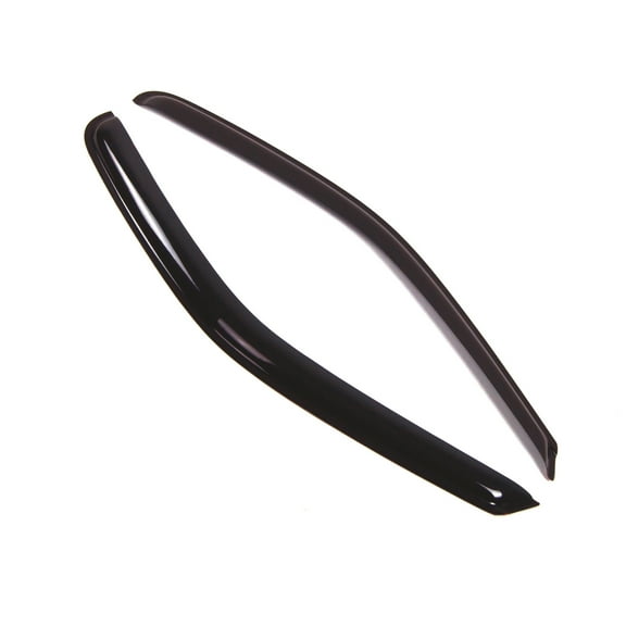 TuningPros Outside Mount Window Visor Deflector Smoke Tinted 2 Pcs Set For 1997-2004 Pontiac Trans Sport