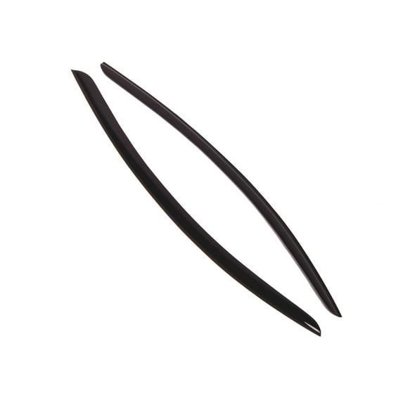 TuningPros Outside Mount Window Visor Deflector Smoke Tinted 2 Pcs Set For 2001-2006 Dodge Stratus Coupe