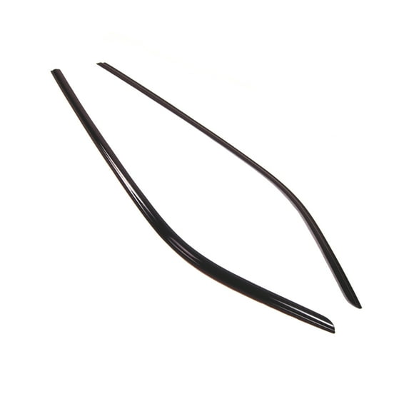TuningPros Outside Mount Window Visor Deflector Smoke Tinted 2 Pcs Set For 2003-2008 Subaru Forester