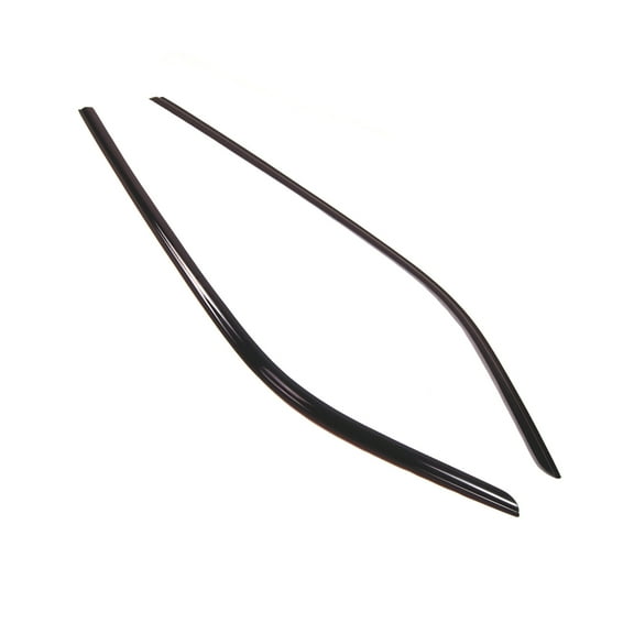 TuningPros Outside Mount Window Visor Deflector Smoke Tinted 2 Pcs Set For 2005-2008 Subaru Forester