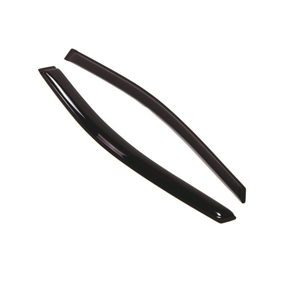 TuningPros Outside Mount Window Visor Deflector Smoke Tinted 2 Pcs Set For 2008-2016 Chrysler Town & Country