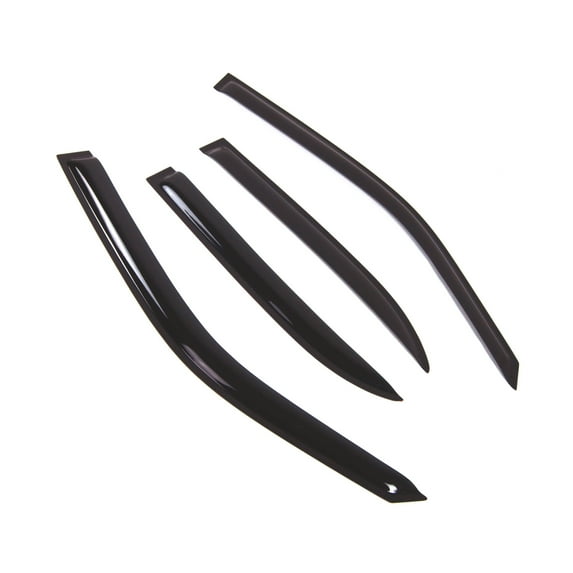 TuningPros Outside Mount Window Visor Deflector Smoke Tinted 4 Pcs Set For 1990-1996 Infiniti Q45