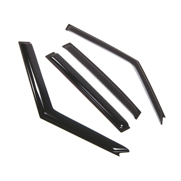 TuningPros Outside Mount Window Visor Deflector Smoke Tinted 4 Pcs Set For 1994-1998 Land Discovery