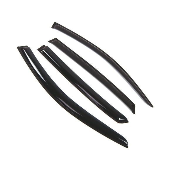 TuningPros Outside Mount Window Visor Deflector Smoke Tinted 4 Pcs Set For 1995-2000 Toyota Avalon Sedan