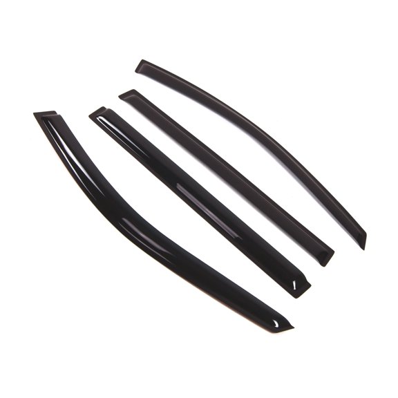 TuningPros Outside Mount Window Visor Deflector Smoke Tinted 4 Pcs Set For 1999-2007 Mazda MPV