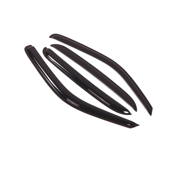 TuningPros Outside Mount Window Visor Deflector Smoke Tinted 4 Pcs Set For 2000-2006 Chevrolet Suburban 1500