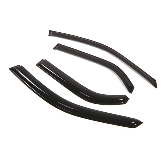 TuningPros Outside Mount Window Visor Deflector Smoke Tinted 4 Pcs Set For 2001-2006 Acura MDX