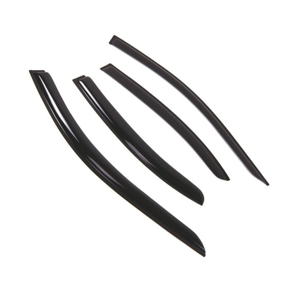 TuningPros Outside Mount Window Visor Deflector Smoke Tinted 4 Pcs Set For 2002-2006 Lexus ES330