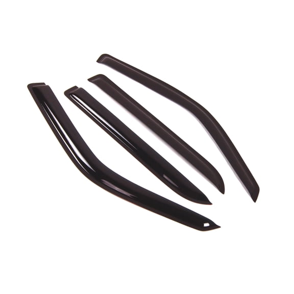TuningPros Outside Mount Window Visor Deflector Smoke Tinted 4 Pcs Set For 2002- Lincoln Blackwood