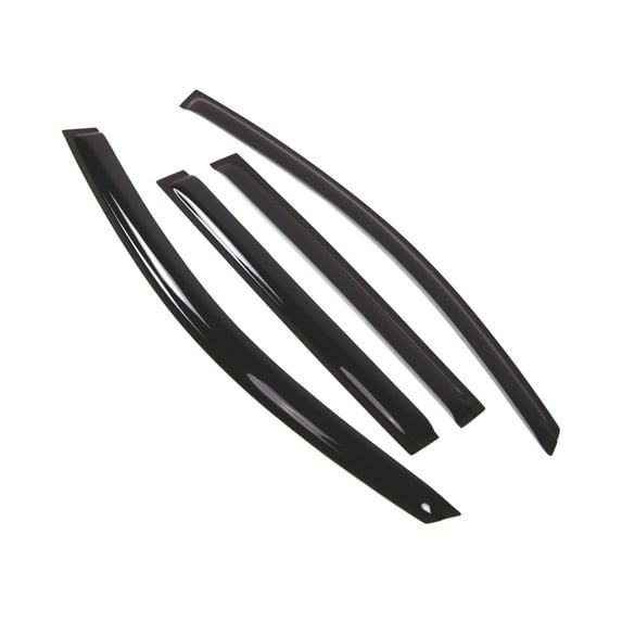 TuningPros Outside Mount Window Visor Deflector Smoke Tinted 4 Pcs Set For 2004-2010 Infiniti QX56
