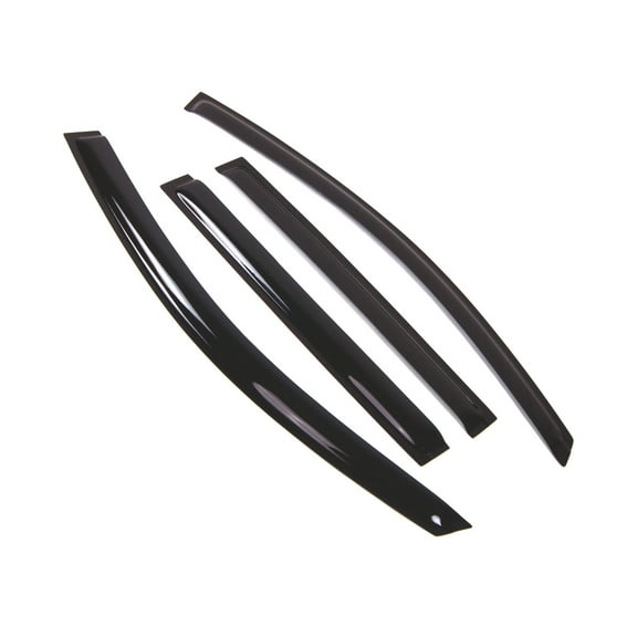 TuningPros Outside Mount Window Visor Deflector Smoke Tinted 4 Pcs Set For 2004-2010 Infiniti QX56