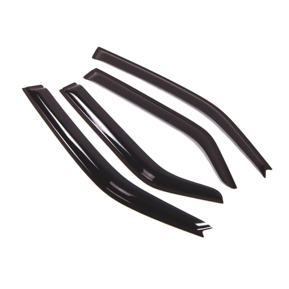 TuningPros Outside Mount Window Visor Deflector Smoke Tinted 4 Pcs Set For 2005-2010 Chrysler 300 Sedan