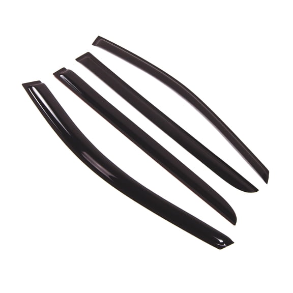 TuningPros Outside Mount Window Visor Deflector Smoke Tinted 4 Pcs Set For 2005-2010 Honda Odyssey