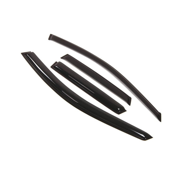 TuningPros Outside Mount Window Visor Deflector Smoke Tinted 4 Pcs Set For 2007-2012 Acura RDX